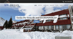 Desktop Screenshot of hotelacuario.onlinetravel.com.ar
